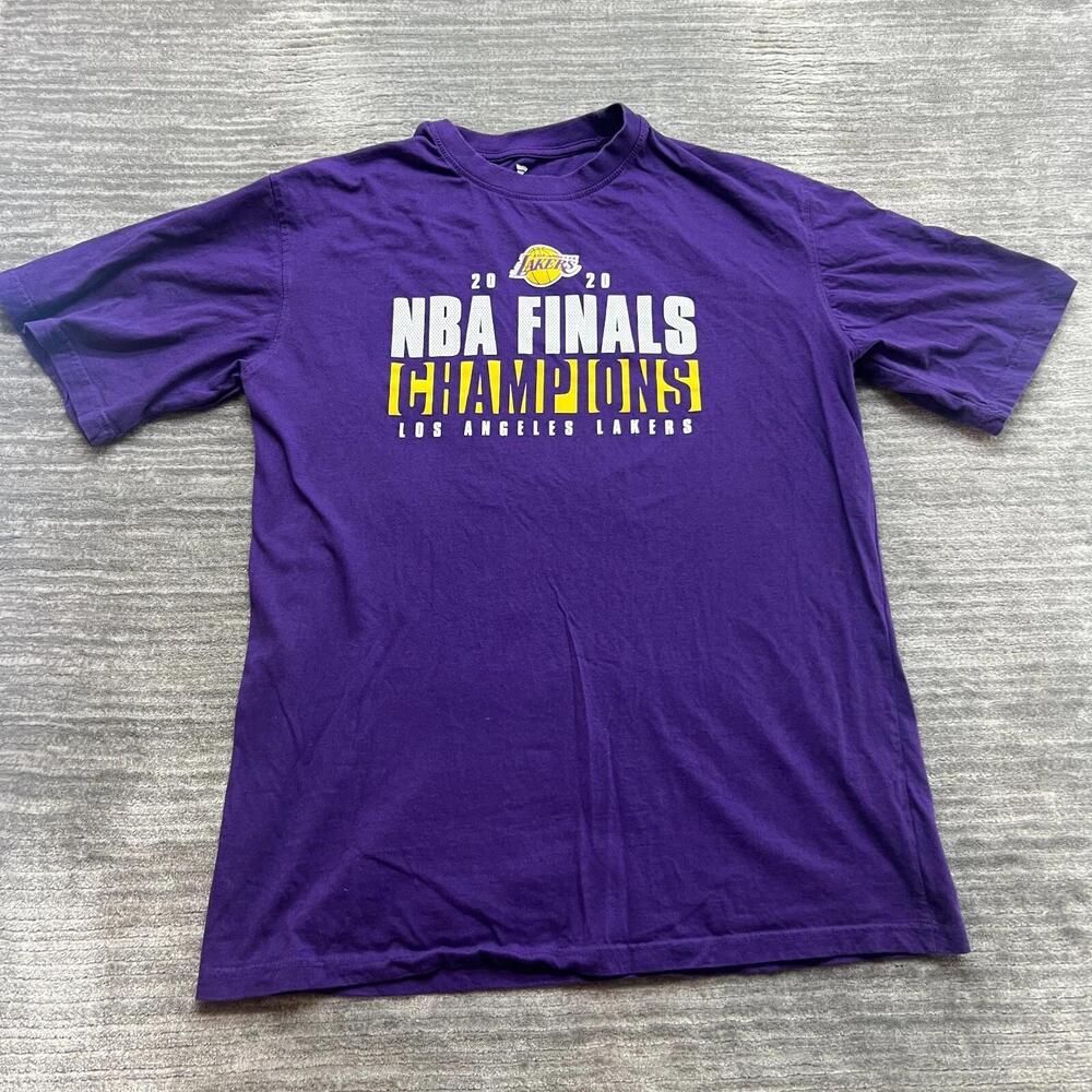 Los Angeles Lakers Shirt Sz Xlt Mens Fanatics Finals Champs Nba Basketball